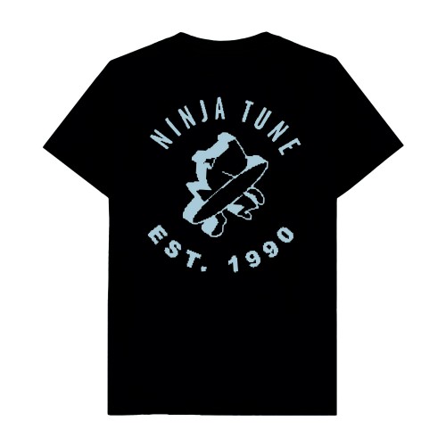 Ninja Est 1990 Pixel Baby Blue T-Shirt - Ninja Tune
